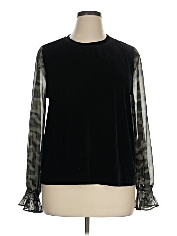 Sunday in Brooklyn Long Sleeve Blouse (view 1)