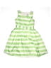 Gymboree Outlet 100% Polyester Stripes Green Dress Size 8 - photo 1