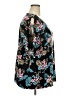 Como Blu Floral Black Short Sleeve T-Shirt Size 3X - photo 4
