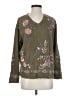 Caite 100% Cotton Green Sweatshirt Size XS - photo 1