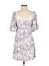Bebop Floral Blue Cocktail Dress Size M - photo 2
