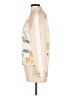 Zara Basic 100% Polyester Print Ivory Jacket Size L - photo 5