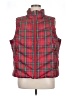 Lands' End 100% Polyester Checkered-gingham Graphic Plaid Red Vest Size 1X - photo 1
