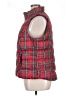 Lands' End 100% Polyester Checkered-gingham Graphic Plaid Red Vest Size 1X - photo 5
