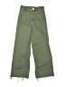 Zara Solid Green Cargo Pants Size 11 - 12 - photo 1