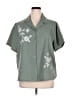 BonWorth Green Short Sleeve Blouse Size XL (petite) - photo 1