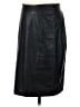 Etcetera 100% Leather Black Leather Skirt Size 2 - photo 1