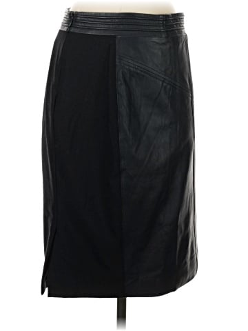 Etcetera Leather Skirt (view 2)