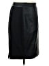 Etcetera 100% Leather Black Leather Skirt Size 2 - photo 2