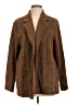 Everleigh Tweed Brown Coat Size L - photo 1