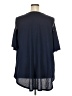 Cato Blue Short Sleeve Top Size 22 - photo 2