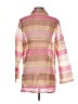 Citiknits Metallic Pink 3/4 Sleeve Blouse Size S - photo 2