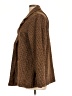 Everleigh Tweed Brown Coat Size L - photo 5