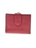 Unbranded 100% Leather Solid Red Leather Wallet One size - photo 1