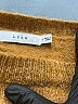 Lush Color Block Brown Pullover Sweater Size S - photo 7
