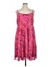 Torrid Paisley Pink Casual Dress Size 1X Plus (1) - photo 1