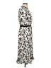 Maje Graphic Ivory Casual Dress Size EU (FR) 42 / US 10 - photo 4