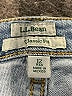 L.L.Bean Stripes Blue Jeans Size 12 - photo 4