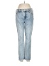Chico's Hearts Blue Jeans Size Sm (0.5) - photo 1