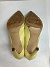 Nine West 100% Leather Ivory Heels Size 11 - photo 4