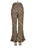Topshop 100% Polyester Animal Print Brown Casual Pants Size 2 - photo 2