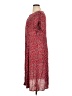 Ellos 100% Rayon Paisley Red Casual Dress Size 16 - photo 5