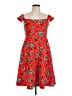 Torrid Red Cocktail Dress Size Lg Plus (0) - photo 1