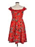 Torrid Red Cocktail Dress Size Lg Plus (0) - photo 2