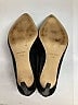 Nine West 100% Leather Black Heels Size 11 - photo 4