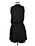 Splendid Solid Black Casual Dress Size L - photo 2