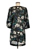BCBGeneration 100% Polyester Print Teal Casual Dress Size 6 - photo 2