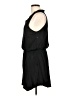 Splendid Solid Black Casual Dress Size L - photo 5