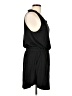 Splendid Solid Black Casual Dress Size L - photo 4