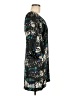 BCBGeneration 100% Polyester Print Teal Casual Dress Size 6 - photo 4