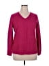Talbots Outlet 100% Cotton Pink Pullover Sweater Size XL - photo 1