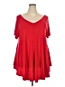 Roaman's Red Short Sleeve T-Shirt Size 22 (1X) - photo 1