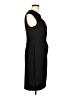 Connected Apparel Solid Black Cocktail Dress Size 12 - photo 4