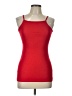 Knitworks 100% Polyester Red Tank Top Size 10 - photo 1