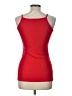 Knitworks 100% Polyester Red Tank Top Size 10 - photo 2