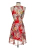 Bobeau 100% Polyester Floral Red Cocktail Dress Size XS - photo 2