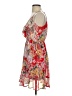 Bobeau 100% Polyester Floral Red Cocktail Dress Size XS - photo 5