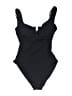 Becca Solid Black One Piece Swimsuit Size S - photo 1