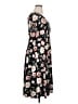 Torrid Floral Black Casual Dress Size 1X Plus (1) - photo 4