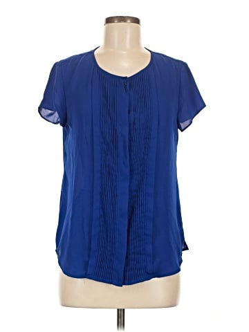 Banana Republic Factory Store Short Sleeve Blouse (view 1)