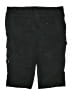 Gloria Vanderbilt Black Cargo Shorts Size 16 - photo 2