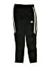 Adidas 100% Polyester Black Track Pants Size 11 - 12 - photo 1