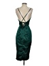 Cider Green Cocktail Dress Size S - photo 2