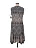 JM Collection Chevron-herringbone Gray Casual Dress Size XL - photo 2