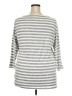 Westport Gray 3/4 Sleeve Top Size 2X - photo 2