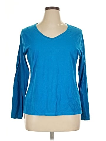 Hanes 3/4 Sleeve T-Shirt (view 1)